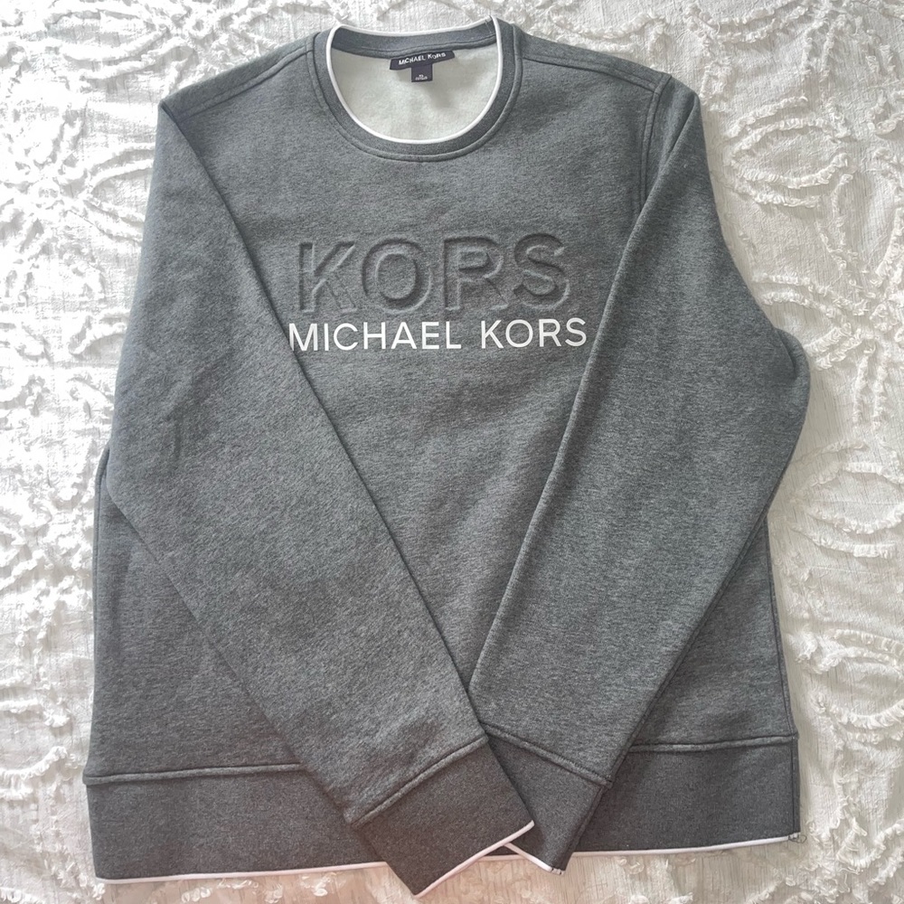 XL MENS GRAY SWEATER